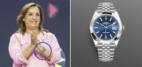 president peru rolex|rolex scandal.